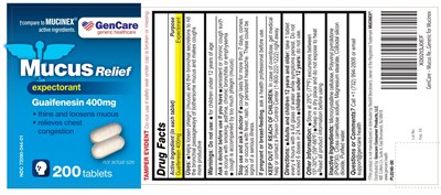 Pl0246-00 Mucus Relief Regular Strength 200ct (Pl0246 00 Mucus Relief Regular Strength 200ct)
